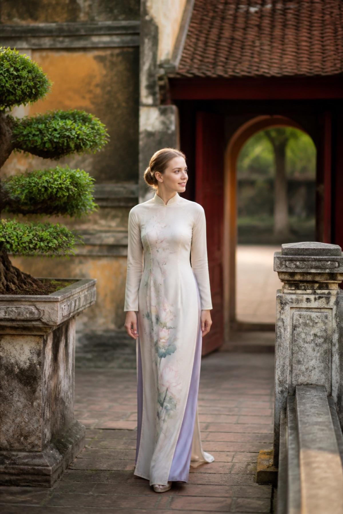 Ao Dai Photoshoot in Vietnam