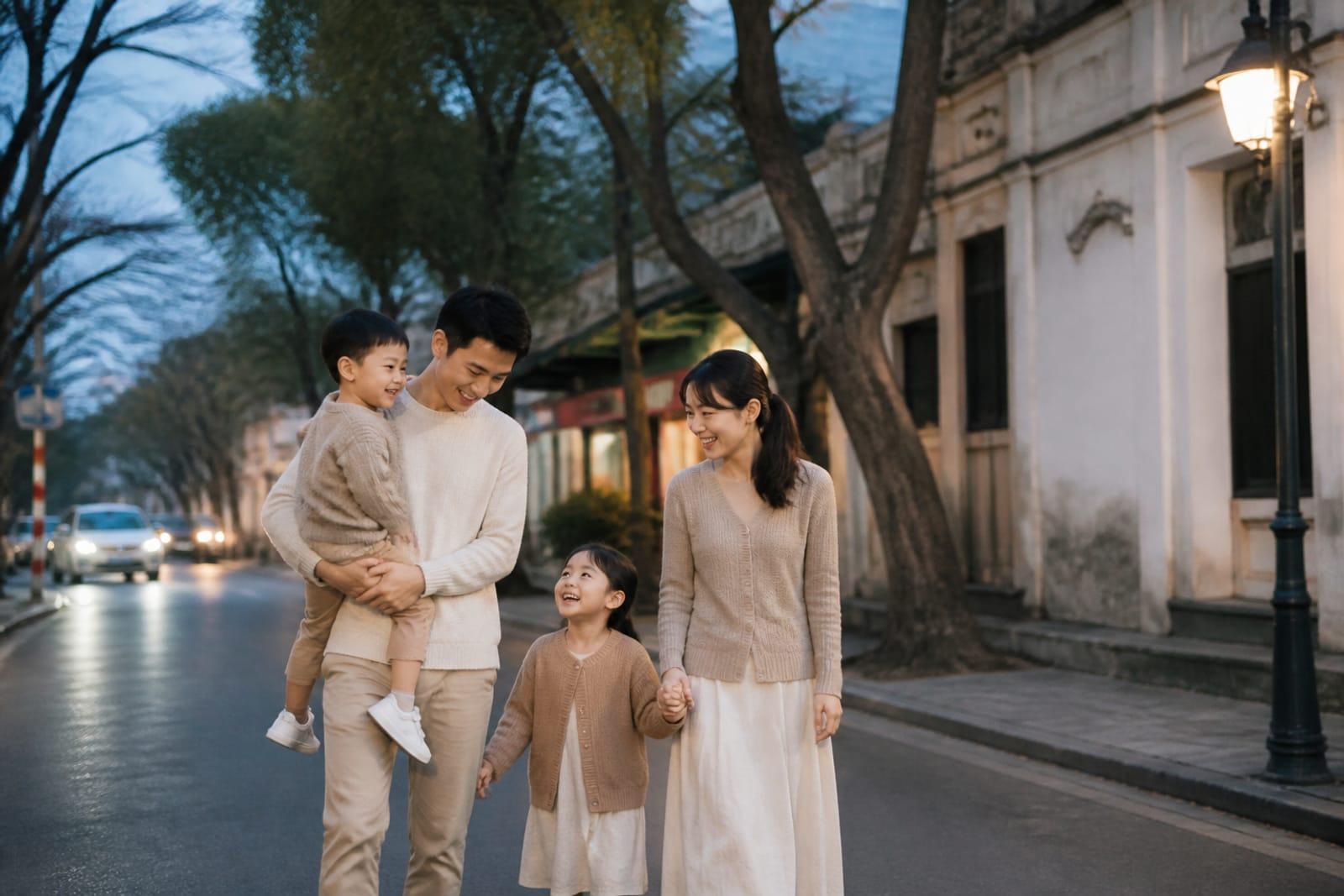 Family Photoshoot in Vietnam