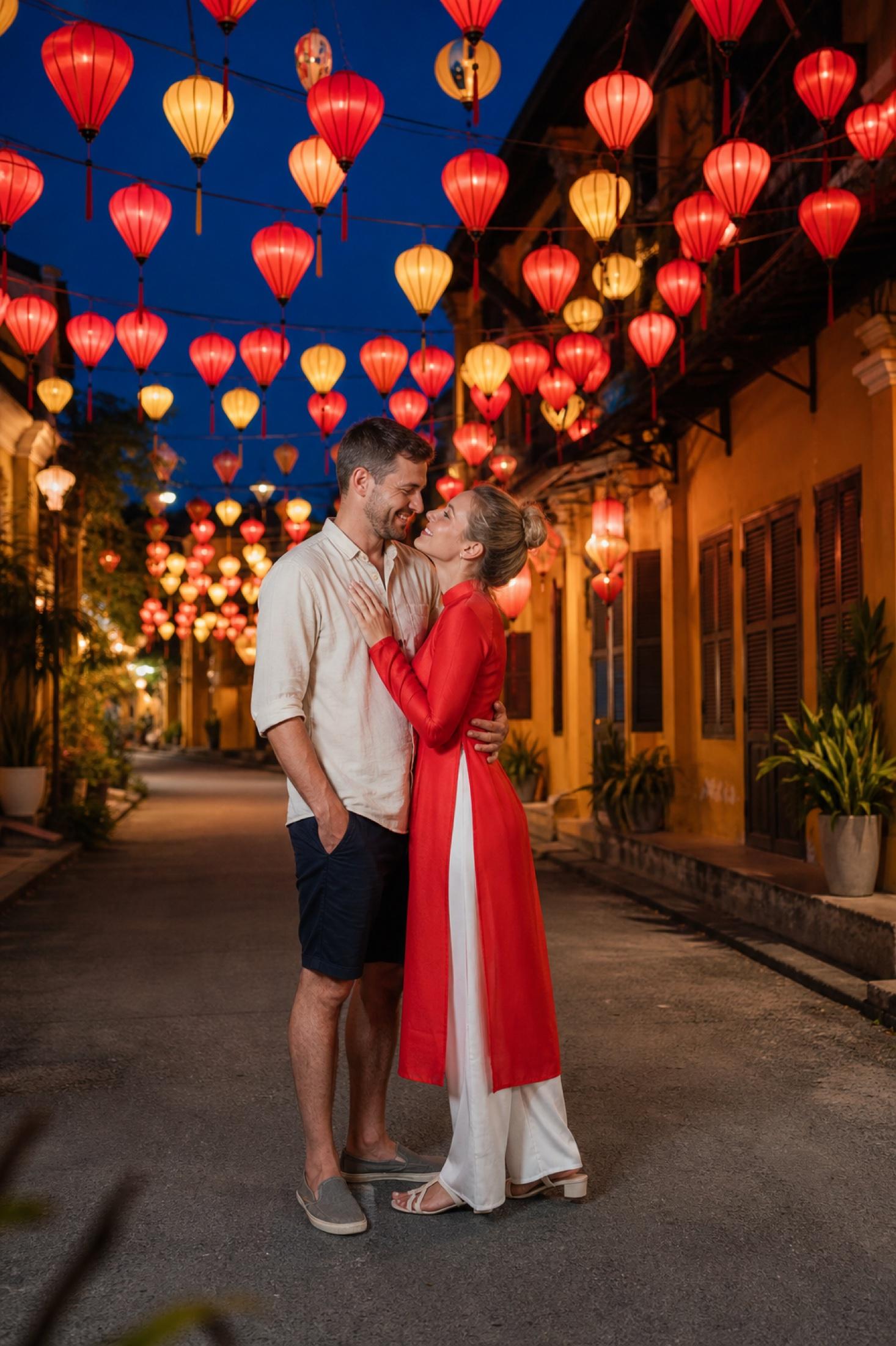 Lanterns of Hoi An photoshoot concept