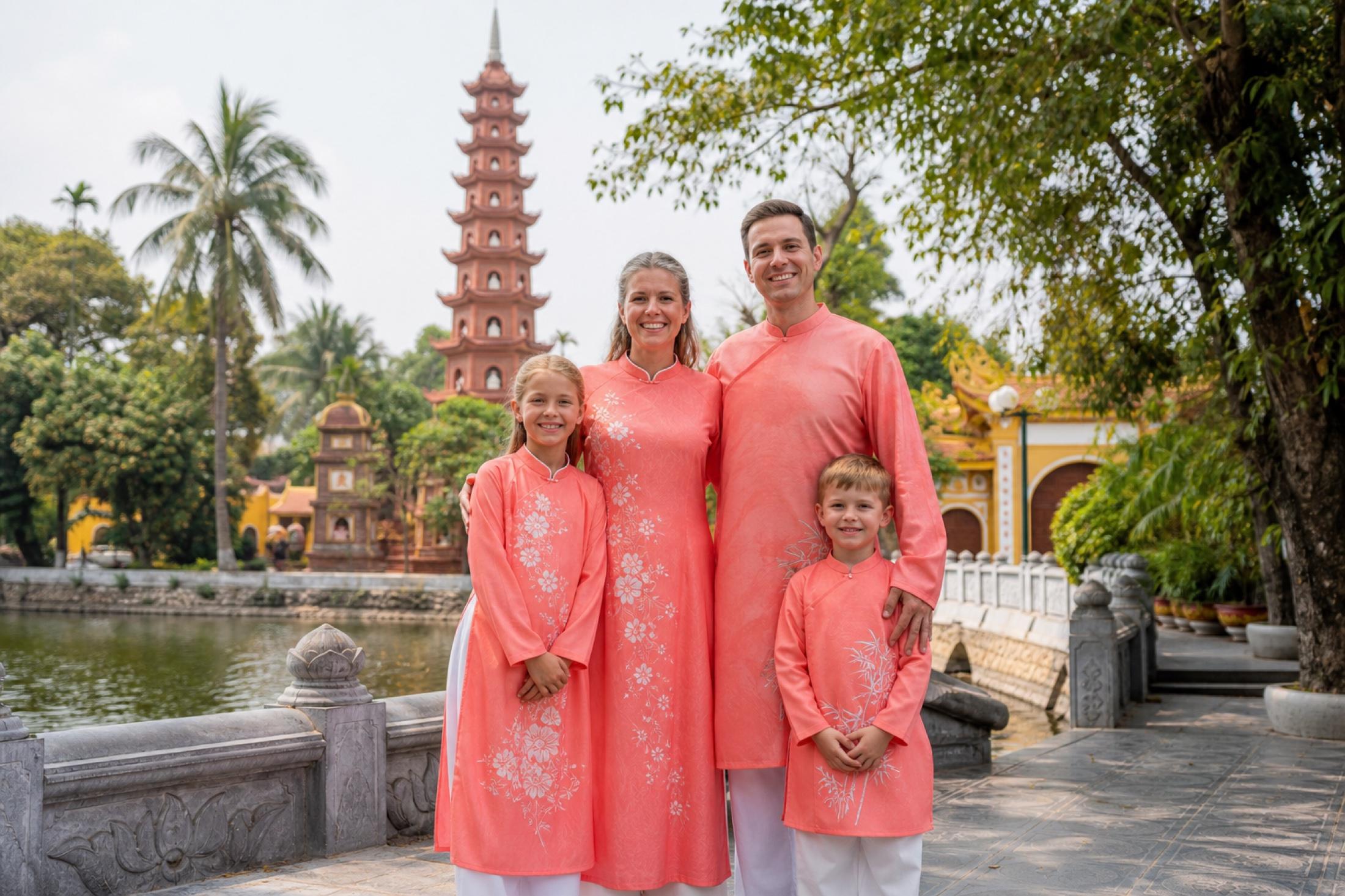 Temple Heritage — Hanoi photoshoot concept